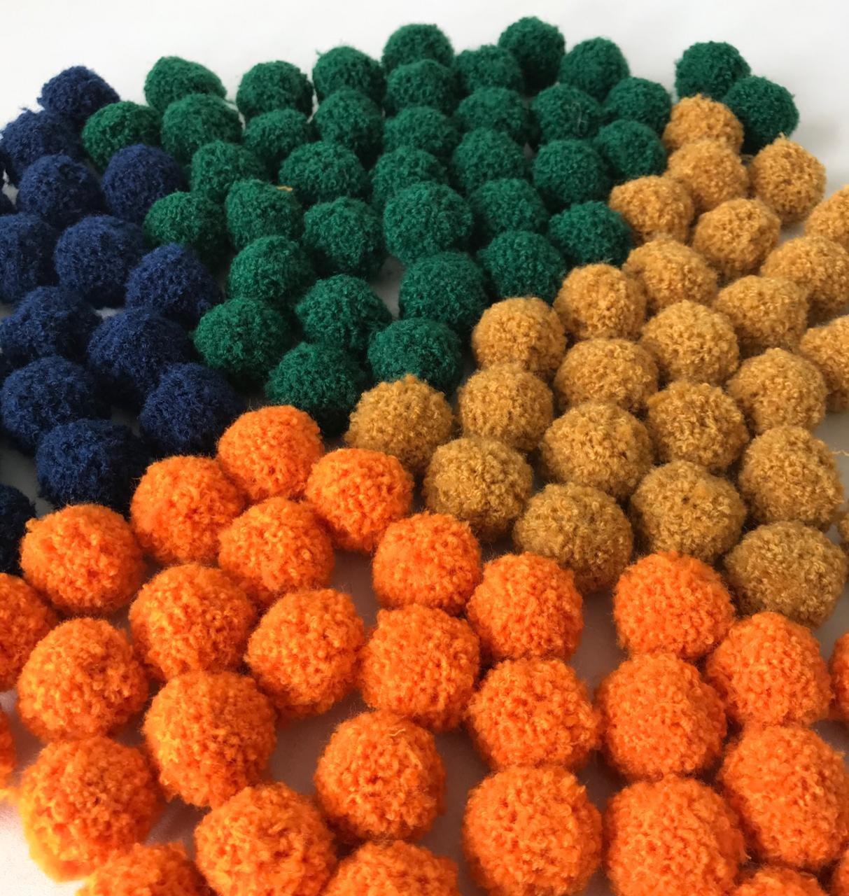 Pompom de lã 2.5cm