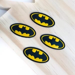 Aplique emborrachado batman Escudo - Imagem 1