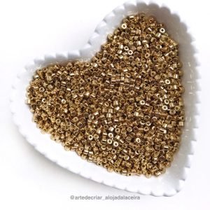 Entremeio cilindro dourado - Imagem 1