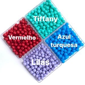 Bola plástica leitosa 8mm (20g) - Imagem 3