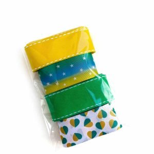 Kit de Fita cores do Brasil sinimbu 38mm