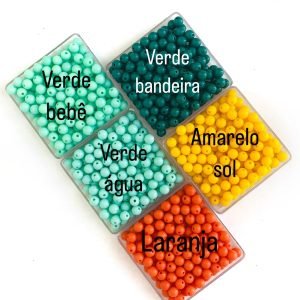 Bola plástica leitosa 8mm (20g) - Imagem 7