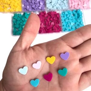 Mini coração de acrílico - Imagem 2