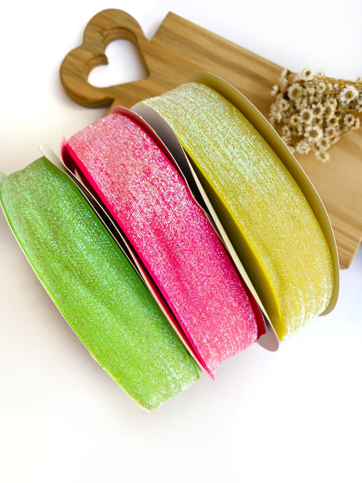 Fita lurex neon 38mm