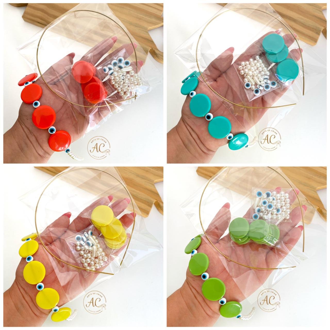 Kit tiara pastilha