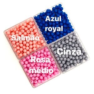 Bola plástica leitosa 8mm (20g) - Imagem 5