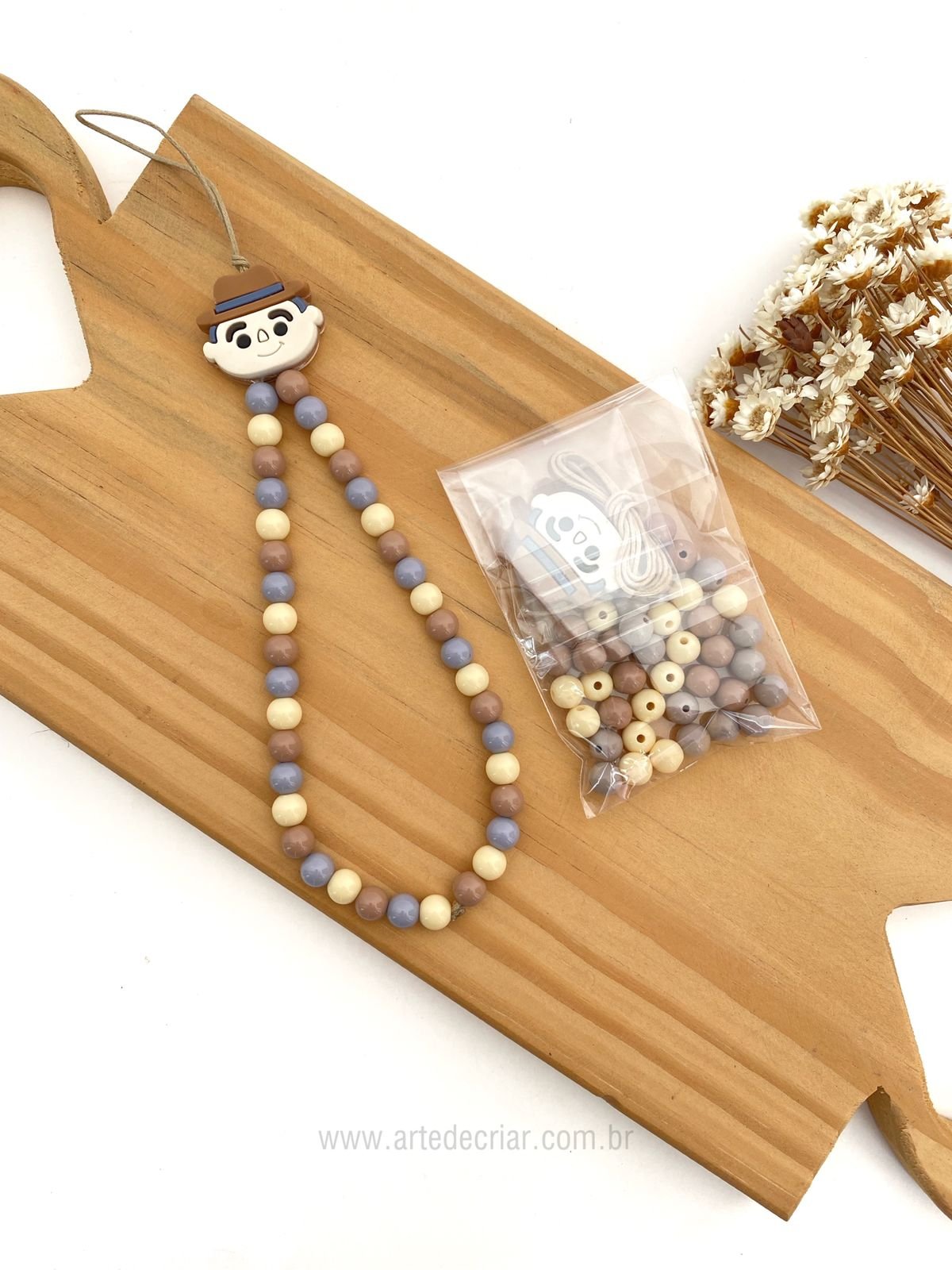 Kit p/ cordinha de garrafinha e strap phone - Toy story