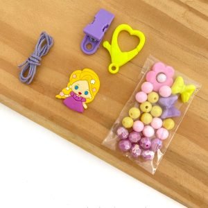 Kit completo p/ prendedor de chupeta Rapunzel