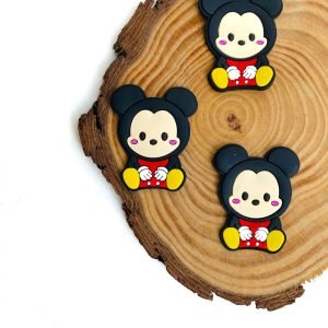 Aplique emborrachado Mickey bebê corpo todo - Imagem 1