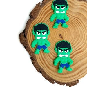 Aplique emborrachado Hulk - Imagem 1