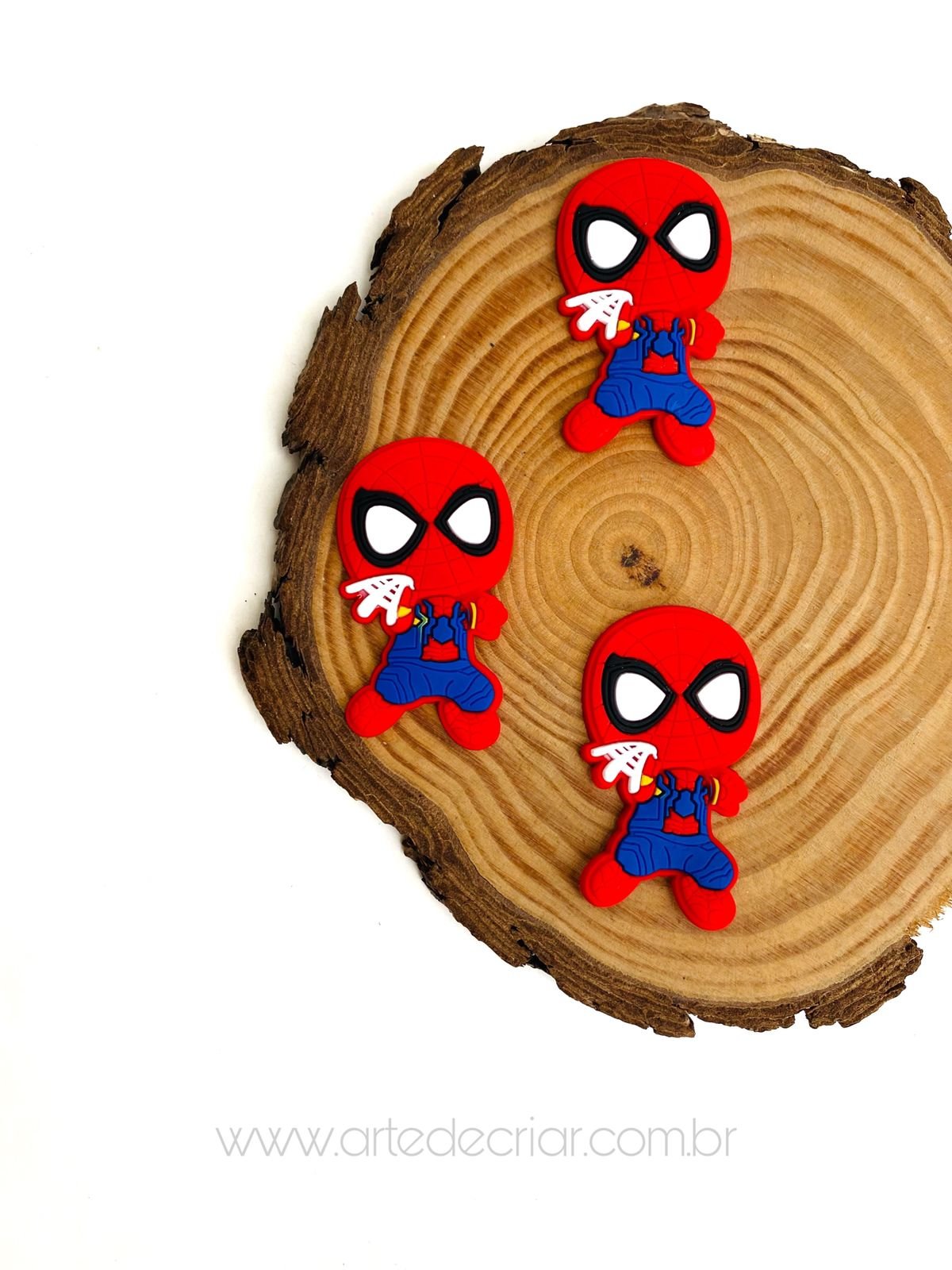 Aplique emborrachado Homem Aranha corpo todo