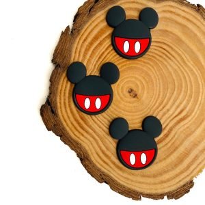Aplique emborrachado Cabeça do Mickey - Imagem 1