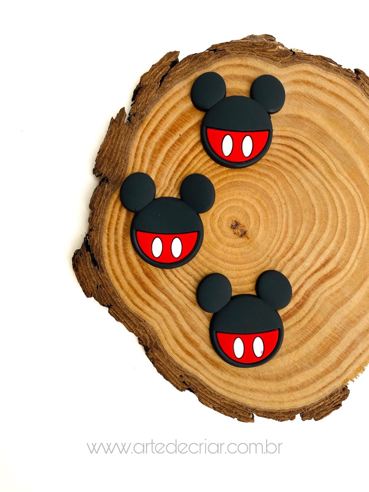 Aplique emborrachado Cabeça do Mickey
