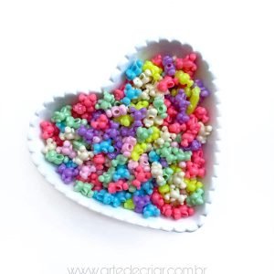 Entremeio Ursinho Colorido Candy 14mm (20g.) - Imagem 1