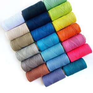 Cordão encerado de algodão 0.5mm (Peça c/5 metros.)