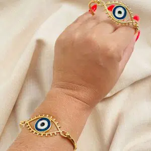 Bracelete olho grego 69mm - Imagem 2