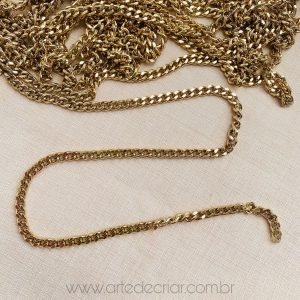 Corrente modelo(04) 1,2mm de espessura. (20 cm.) - Imagem 1