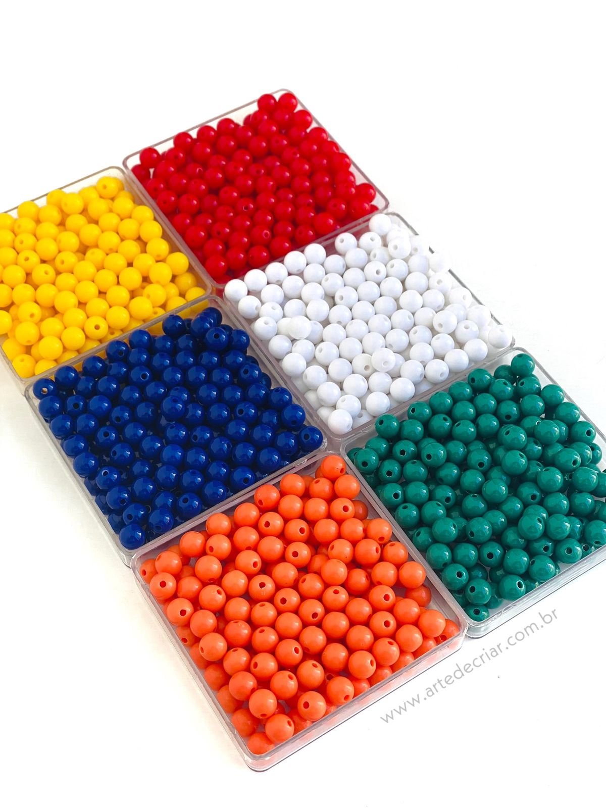 Bola plástica leitosa edição escolar 8mm