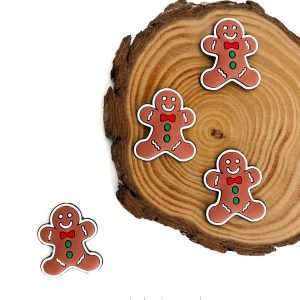 Aplique emborrachado biscoito c/ gravata (2und.) - Imagem 1