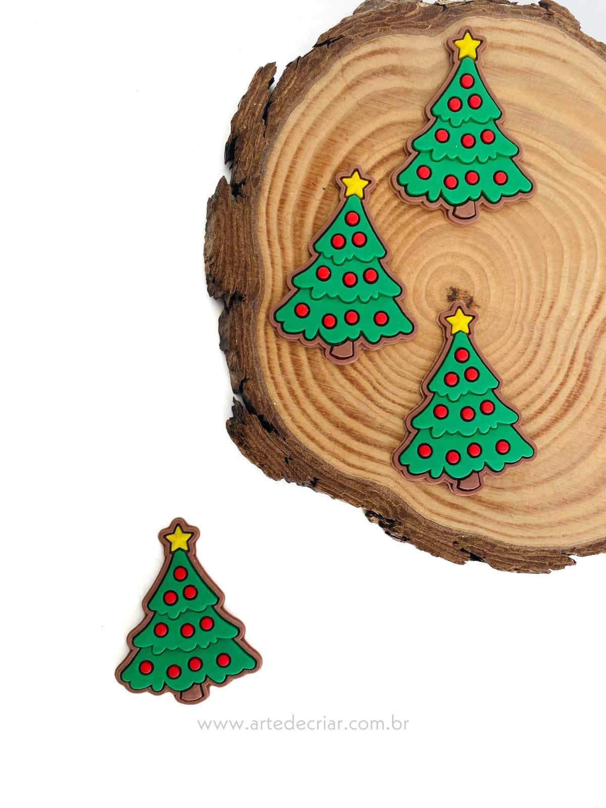 Aplique emborrachado Árvore de Natal (2und.)