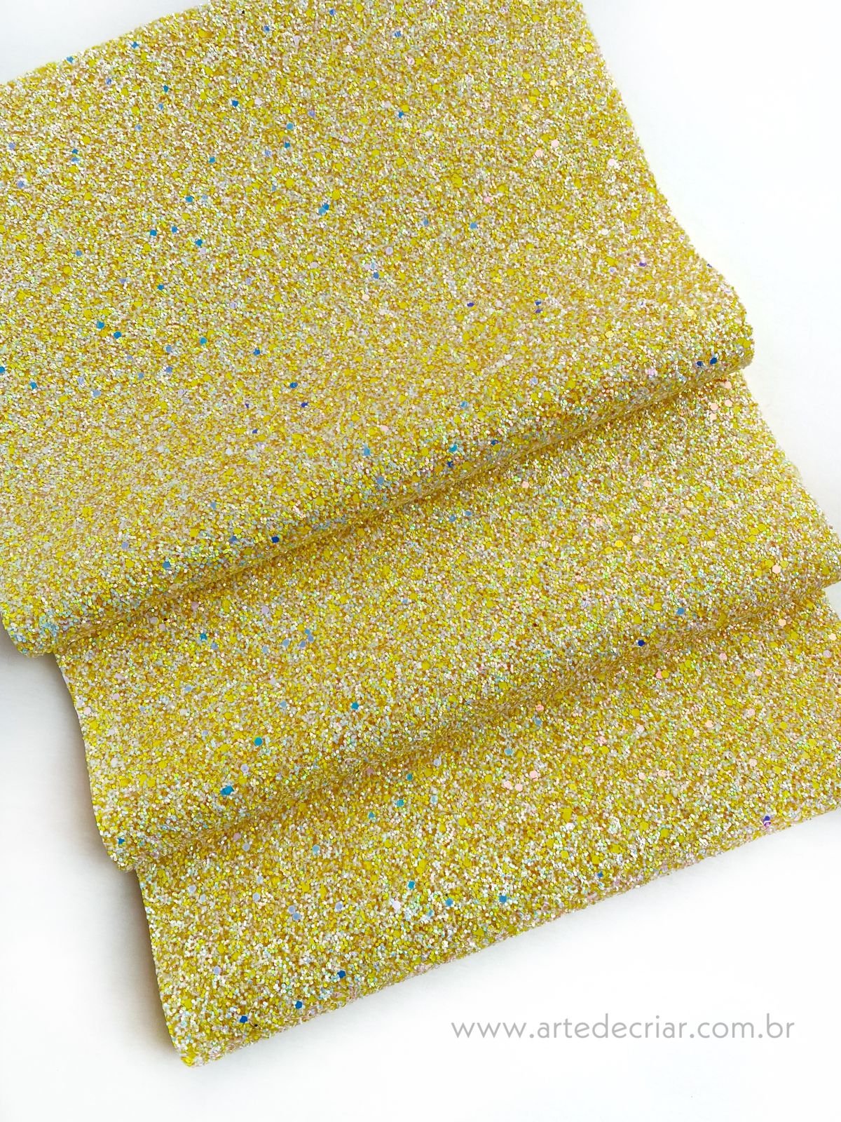 Lonita flocada amarelo