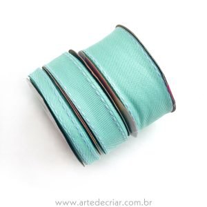 Fita jeans verde candy (peça com 5 metros) - Imagem 1