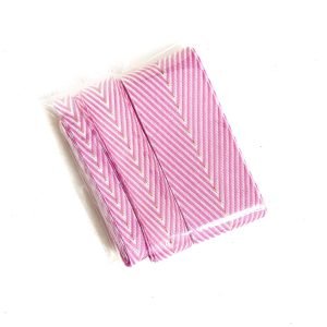 Kit fitas sinimbu espinha de peixe rosa chiclete - Imagem 1