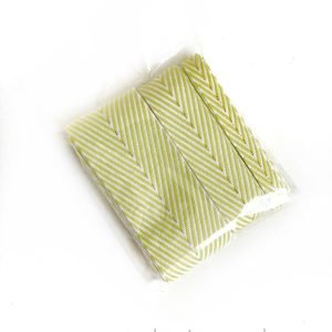 Kit fitas sinimbu espinha de peixe amarelo - Imagem 1