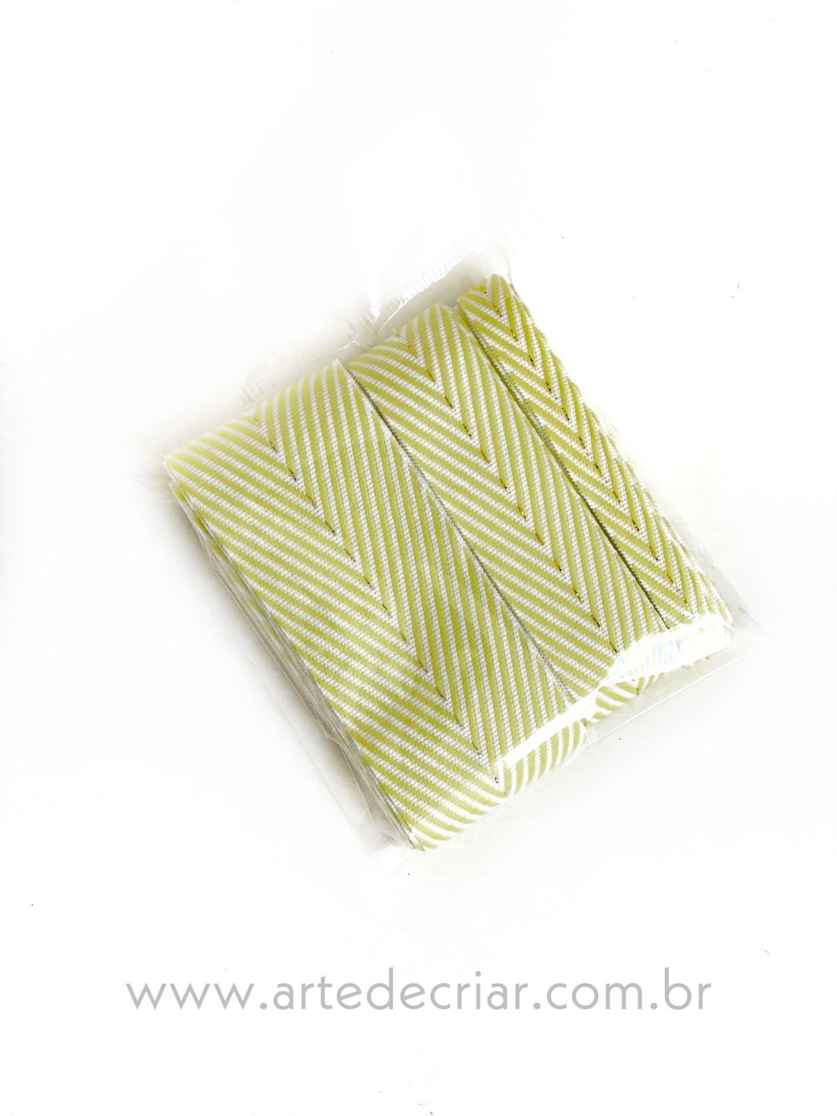 Kit fitas sinimbu espinha de peixe amarelo