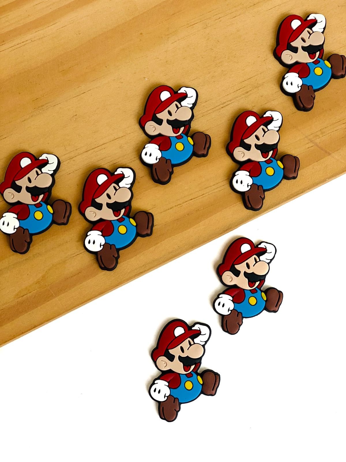 Aplique emborrachado Mario Bros