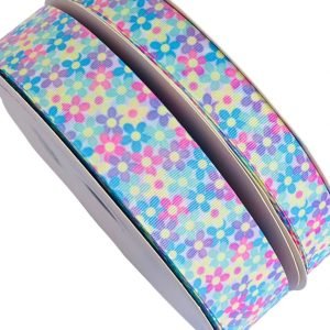 Fita Yama floral candy color - Imagem 1