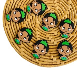 Aplique  emborrachado Princesa Tiana - Imagem 1