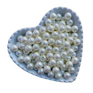Perola em Abs marfim 12mm (20g) - Imagem 1