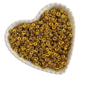 Rondela de strass 8mm - Imagem 1