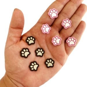 Aplique emborrachado pata de cachorro (2 und.) - Imagem 1