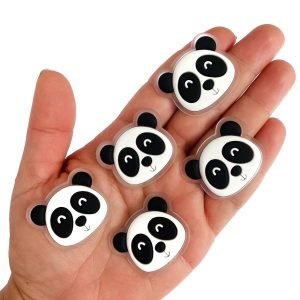 Aplique emborrachado panda - Imagem 1