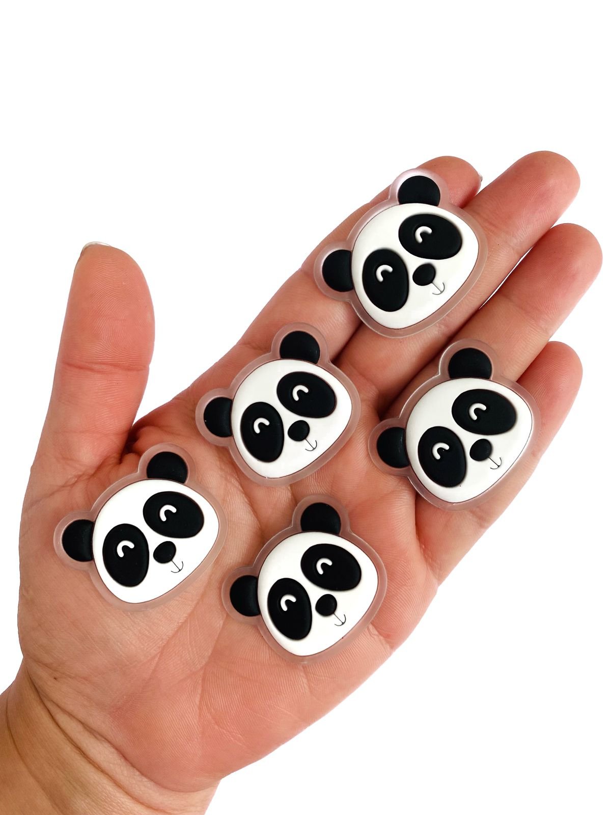 Aplique emborrachado panda