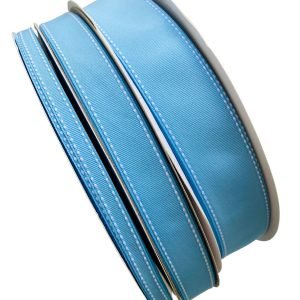 Fita Yama pespontada azul bebê - Imagem 1