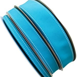 Fita Yama pespontada azul turquesa - Imagem 1