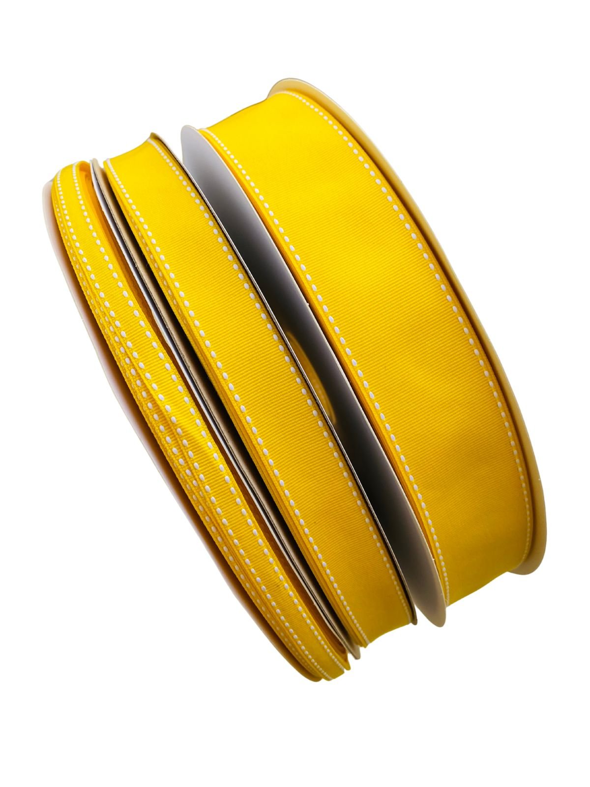Fita Yama pespontada amarelo
