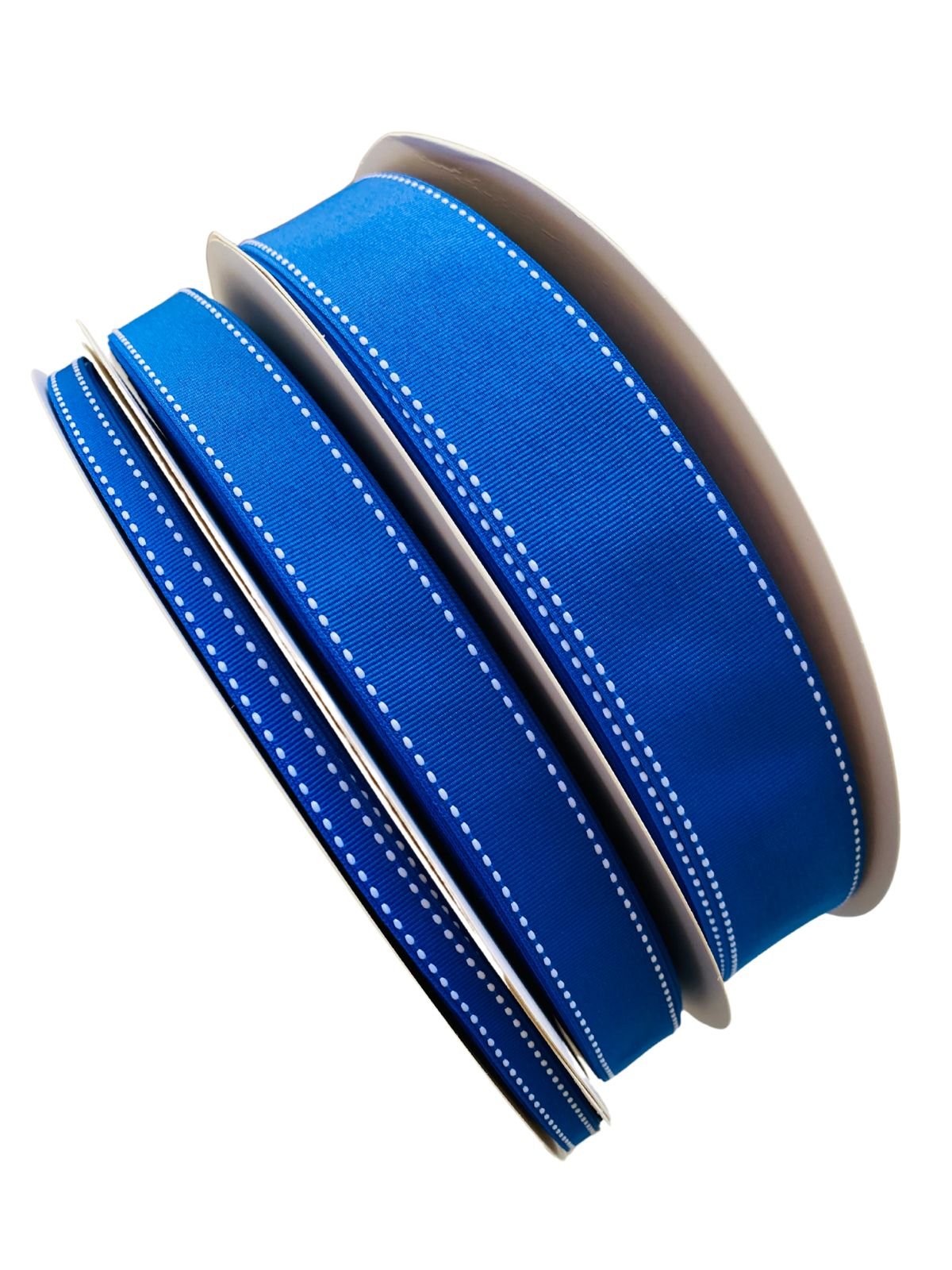 Fita Yama pespontada azul royal