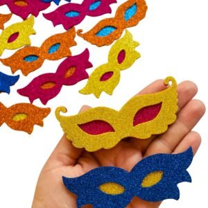 Aplique de eva Máscara de carnaval G (2 und) - Imagem 1