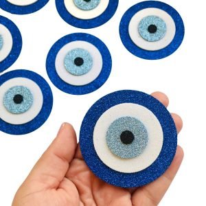 Aplique de eva Olho grego 7cm. - Imagem 1