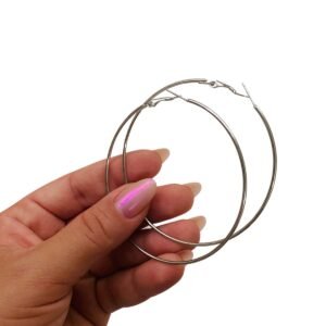 Argola p/ brinco 7cm. (2 und.) - Imagem 1