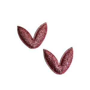 Aplique orelha de coelho rosa (2 und) - Imagem 1