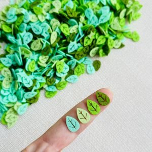 Mini folha de feltro 1,5cm (20 und) - Imagem 2