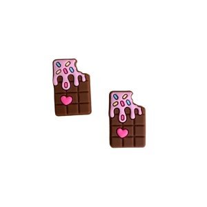 Aplique emborrachado Barra de chocolate - Imagem 1