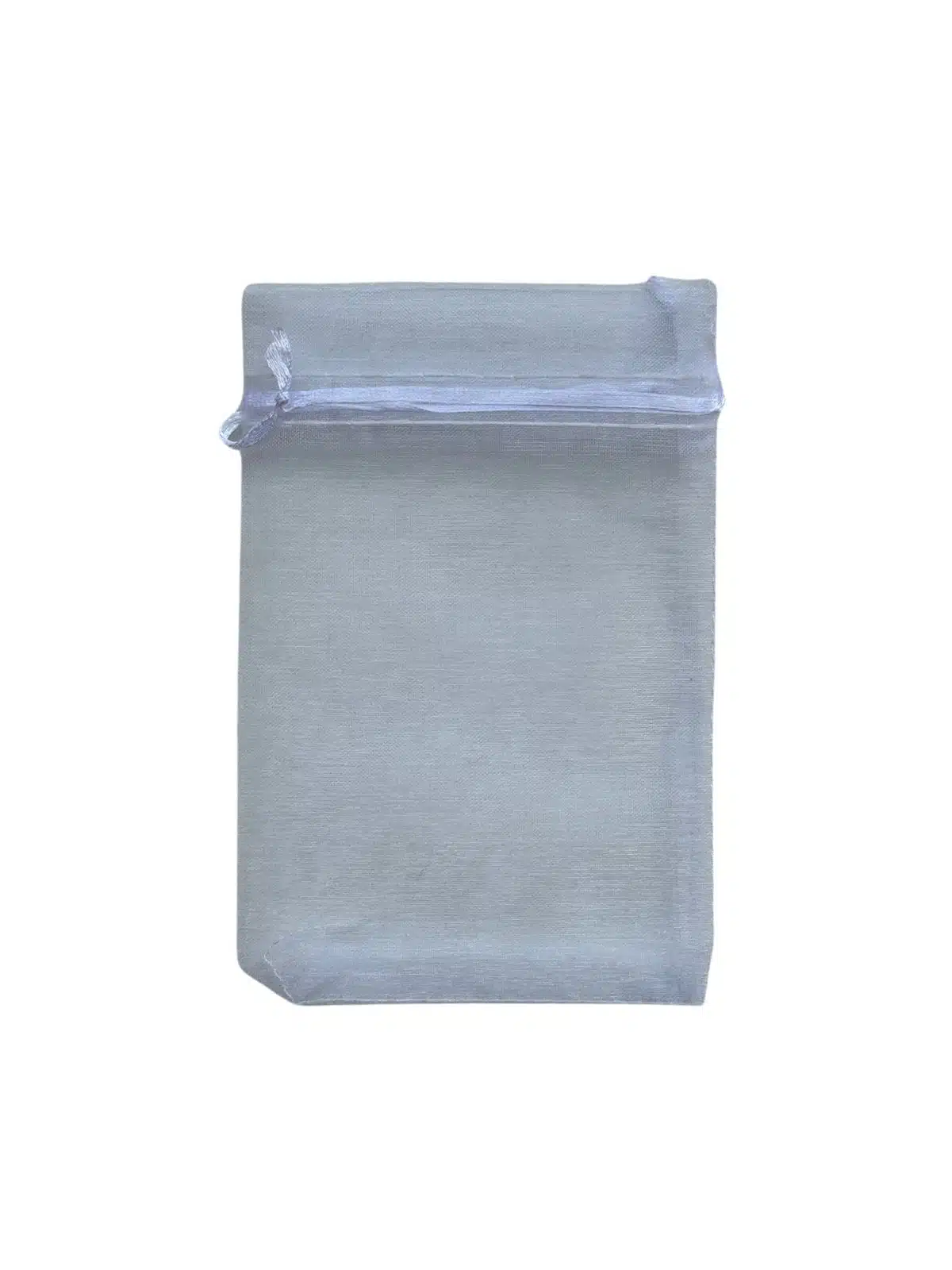 Saco de organza branco M (1 und)