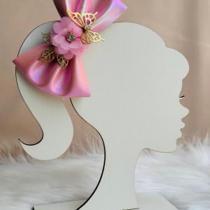 Expositor Barbie em mdf p/ laço - Imagem 4