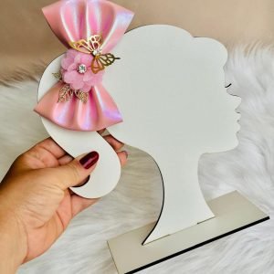 Expositor Barbie em mdf p/ laço - Imagem 6